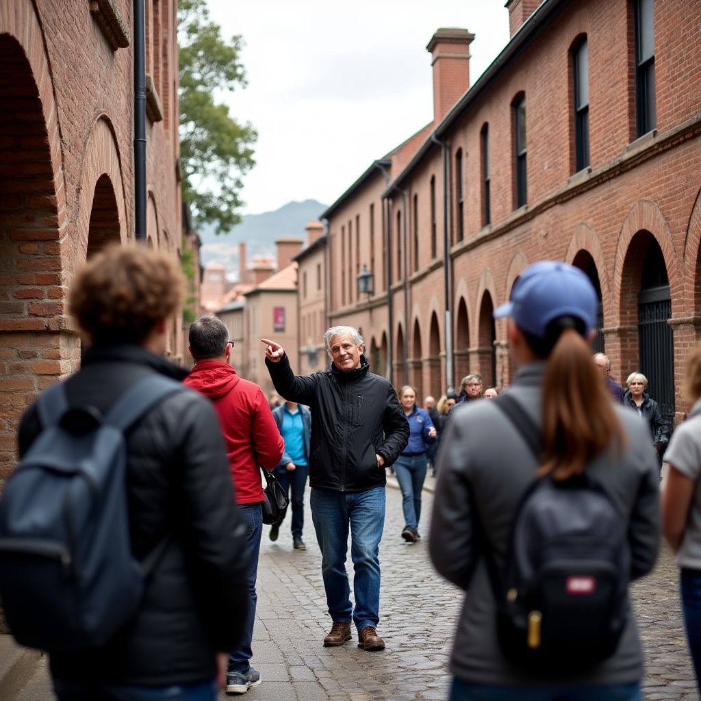 Sydney Explorer walking tour in The Rocks historic district