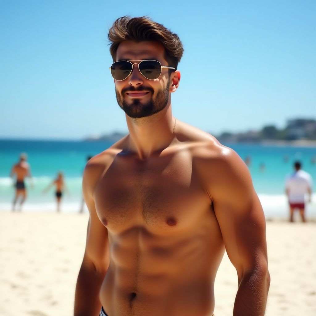 Marco Rossi from Italy at Bondi Beach